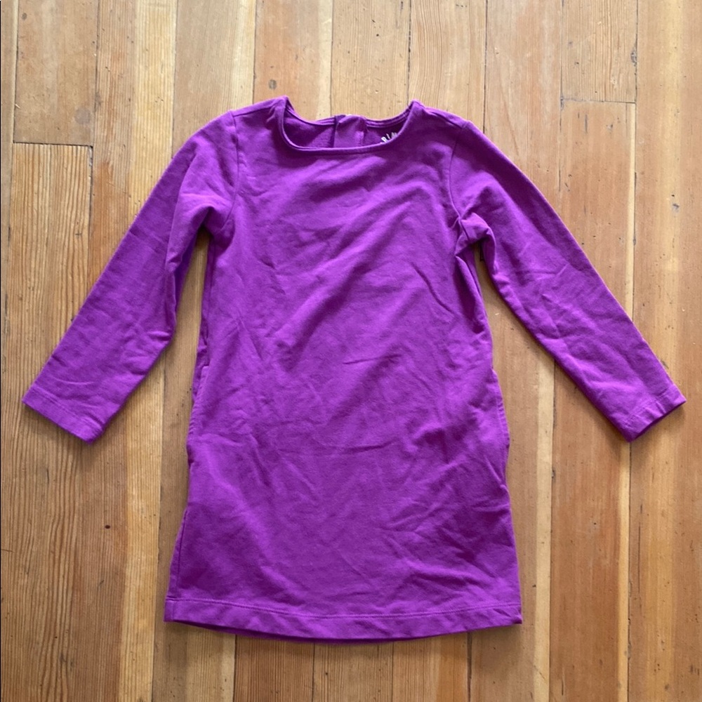 Primary Purple Long Sleeve dress